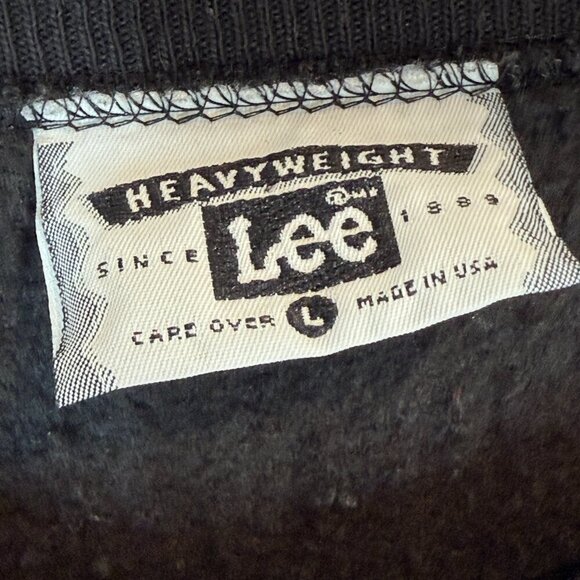 Vintage Black Cat Kitty Graphic Sweatshirt Halloween Large Made in USA - Picture 7 of 10